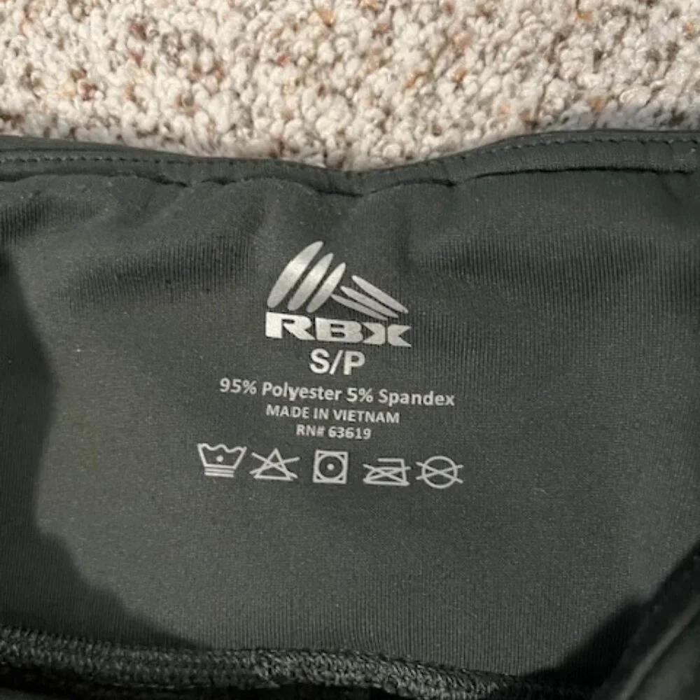 RBX fleece lined leggings side pocket w/zipper - Picture 5 of 5